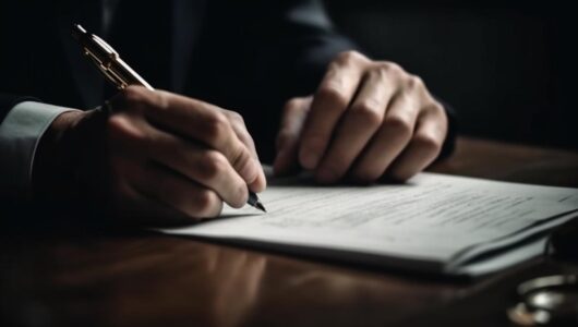 businessman-signing-contract-desk-with-pen-generated-by-ai